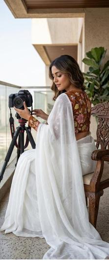Astitva dual shaded saree online clothes wholesale